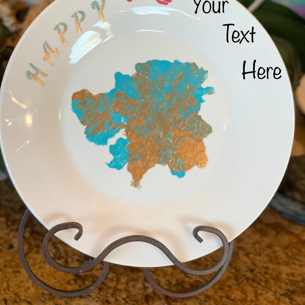 Personalized plate